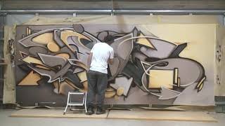 freestyle graffiti piece #13 - Pens - wildstyle