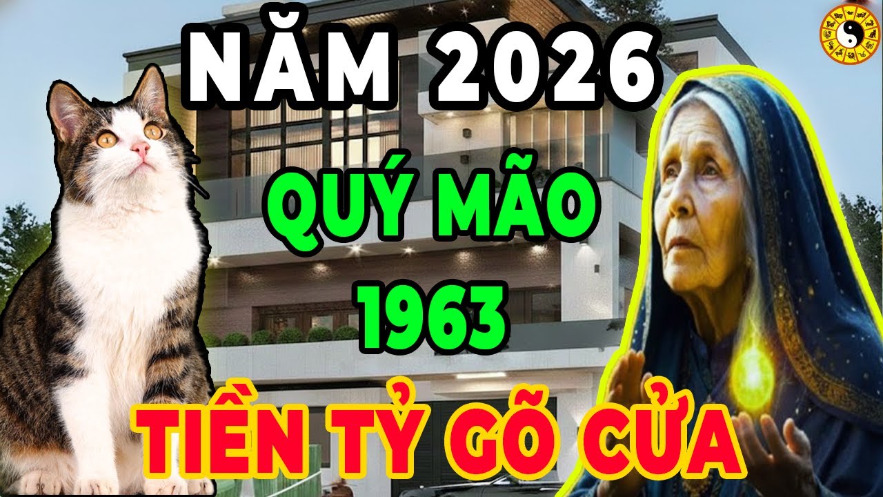 Tử Vi 2026 Tuổi Quý Mão 1963: 8 Dấu Hiệu Trời Thương Phật Độ – Tiền Tỷ Gõ Cửa, Giàu Có Vượt Mong Đợi