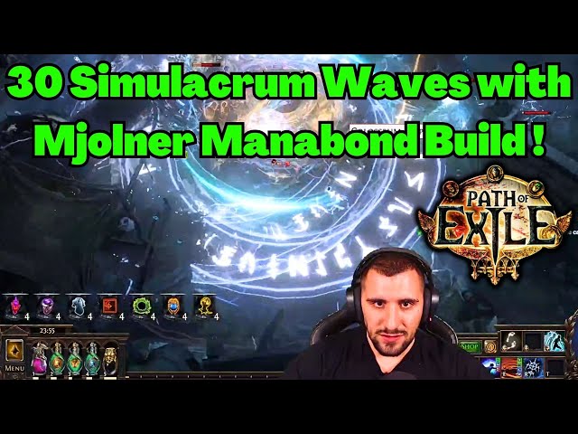 3.15] Lailors Manabond Mjölner CwC Guide 100k+ eHP - PoE 3.15 Templar build  - Build of Exile