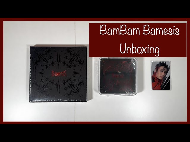 Unboxing: BamBam Bamesis Album [Standard and KIT Versions] POB