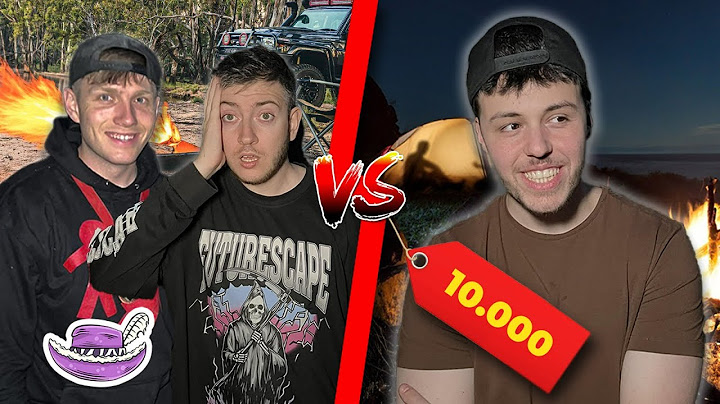 100KČ VS. 10.000 KČ PŘEŽÍVÁNÍ PŘES NOC V PŘÍRODĚ!? S @17PortyLP
