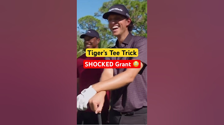 Tiger’s driver tip that shocked Grant Horvat (more control, less spin) #tigerwoods #golfshorts