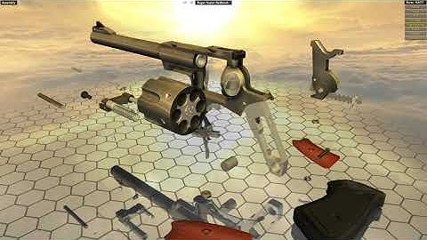 Ruger Super Redhawk Revolver - Step By Step Disassembly & Reassembly