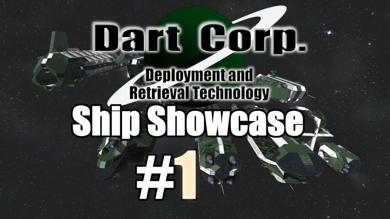 Space Engineers DART Corp Exploration Mode Ship Showcase #1 - YouTube