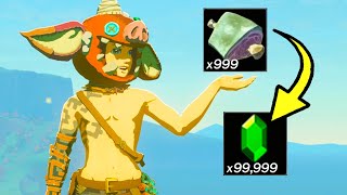 How To Get Infinite Rupees With Meat Glitch 1.1.2 - Zelda Tears Of The Kingdom