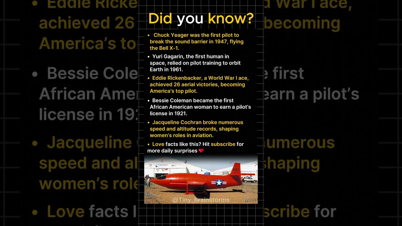 Heroic Pilots Who Changed Aviation History