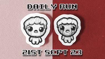 The Binding of Isaac - Daily Run 21st Sept 2023 (Rank: 47)
