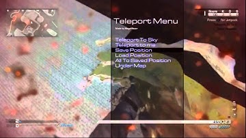 PS3 Ghosts 1.09 Mod Menu Blackrain by MegaMister