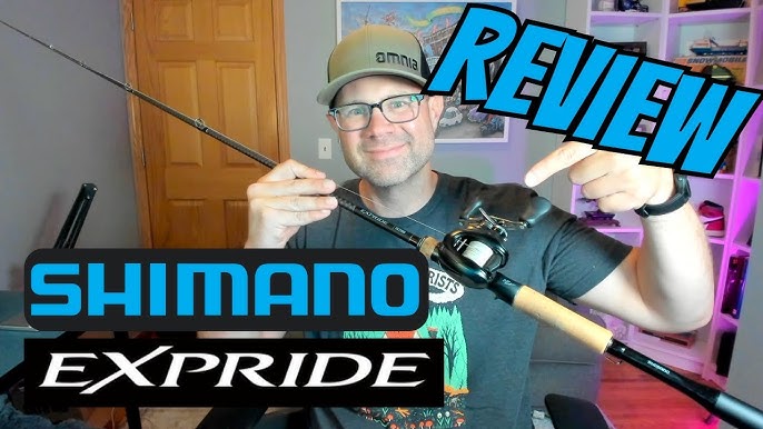 Shimano Expride B SPINNING ROD REVIEW!! Is this THE drop shot rod?? 