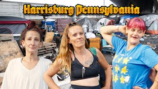 A Day in the life of an Addict: Real life stories from the Streets of Harrisburg PA (Tent City)