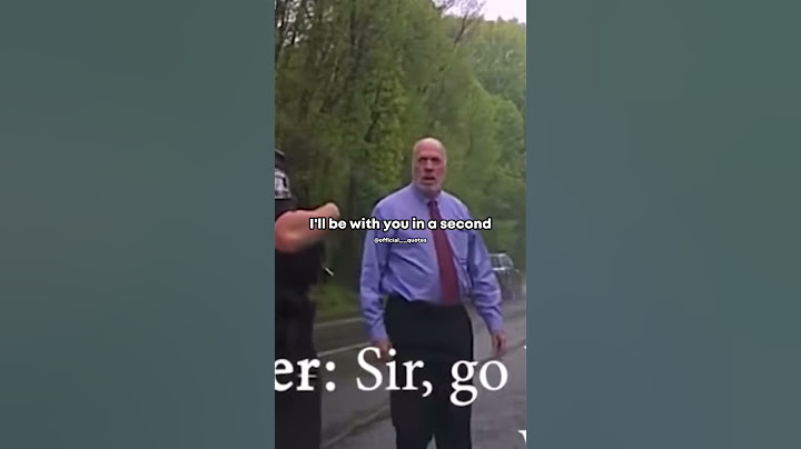 Police Officer Pulls Over Judge