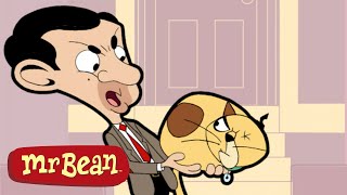 cat sitting mr bean family fun cartoons