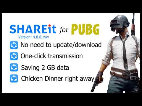How to Send Full PUBG mobile by SHAREit [2 GB saving by SHAREit One-click Transmission]