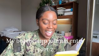 My Bootcamp Journal Entry series !
