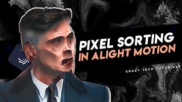 Pixel Sorting Effect In Alight motion 👽🔥 Alight motion tutorial tamil