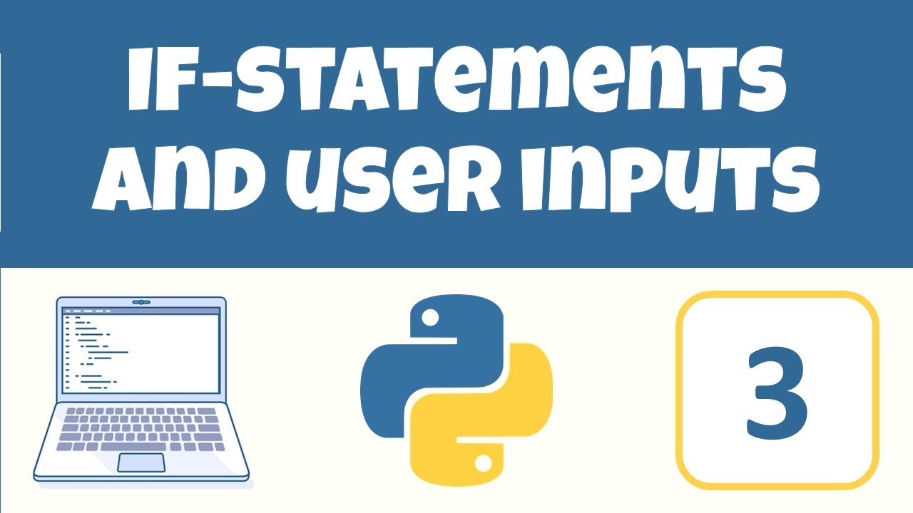 User If Example If Statements and User Inputs - YouTube
