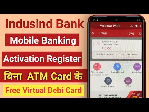 indusind bank mobile app activation 2021 | indusind bank mobile banking login new user registration