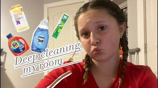 Deep Cleaning My Room Alli Jayde