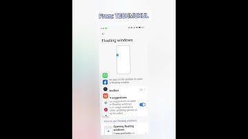 Floating Window Animations in Redmi Note 12 HyperOS 2 OS2.0.9.0 #shorts