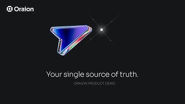 Oraion - Product Demo