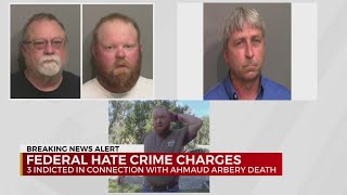 Georgia men indicted on hate crime charges in connection to death of Ahmaud Arbery