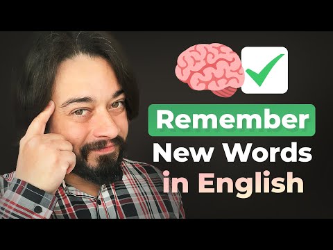 How I Never Forget New Words In English