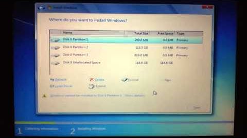 How to install Windows 7 on an Apple Mac running bootcamp.