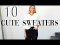 10 CUTE SWEATERS FOR FALL/WINTER 2020- TRY ON!