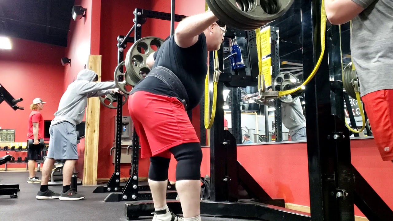 Squat 415 in Knee Sleeves YouTube