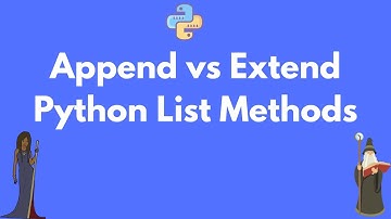 Difference Between Python list extend and append methods