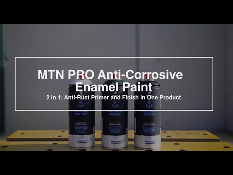 MTN PRO Anti-Corrosive Enamel Spray Paint - White