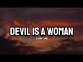 Cloudy june  devil is a woman lyrics