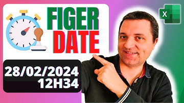 Figer la date et heure de maintenant dans Excel sans mise à jour automatique