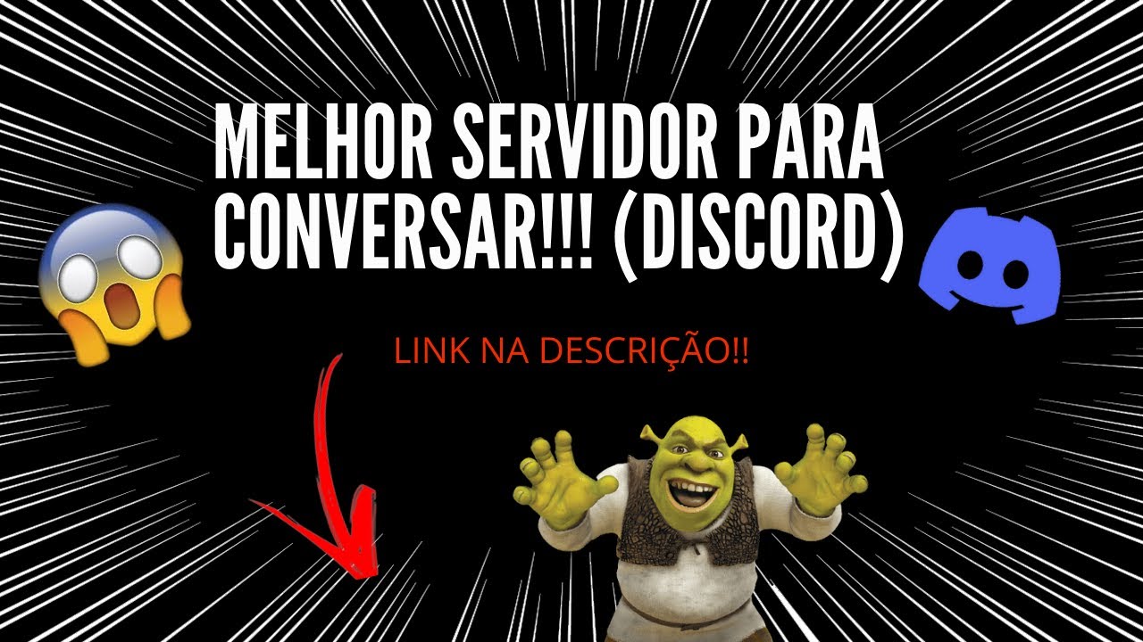 MELHOR SERVIDOR PARA CONVERSAR NO DISCORD!!! (LINK NA DESCRIÇÃO) 