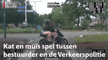 Brommerrijder zonder helm overtreedt heel wat regels, achtervolging ingezet | RTV Utrecht