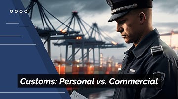 Customs Clearance: Personal Use vs. Commercial and The Key Distinctions