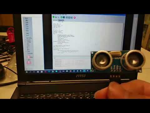超音波感測器demo