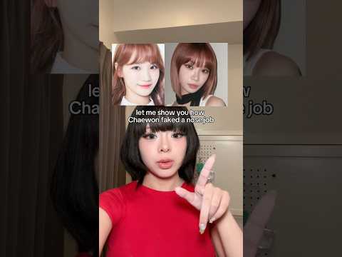 How Chaewon faked