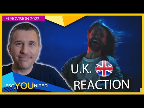 Sam Ryder "Space Man" REACTION | United Kingdom Eurovision Song Contest 2022