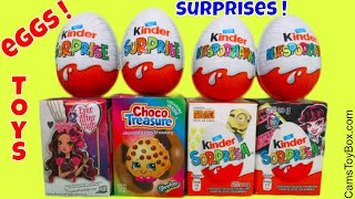Chocolate Kinder Surprise Eggs Despicable Me 3 Monster High ...