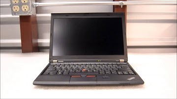 X230 256GB Crucial mSATA cold boot