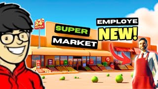 I HIRED A NEW EMPLOYEE || Supermarket Simulator Gameplay #3