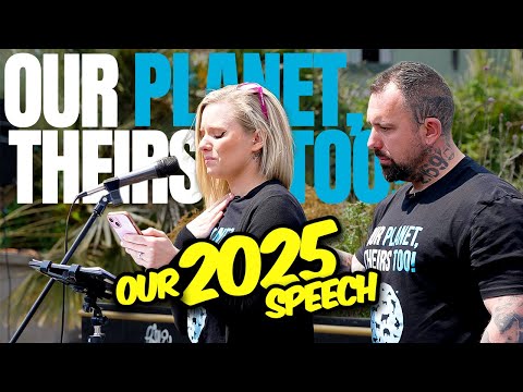 Vegan Breaks Down in The Middle of Speech