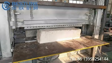 How to split a natural face granite cladding stone in big size?