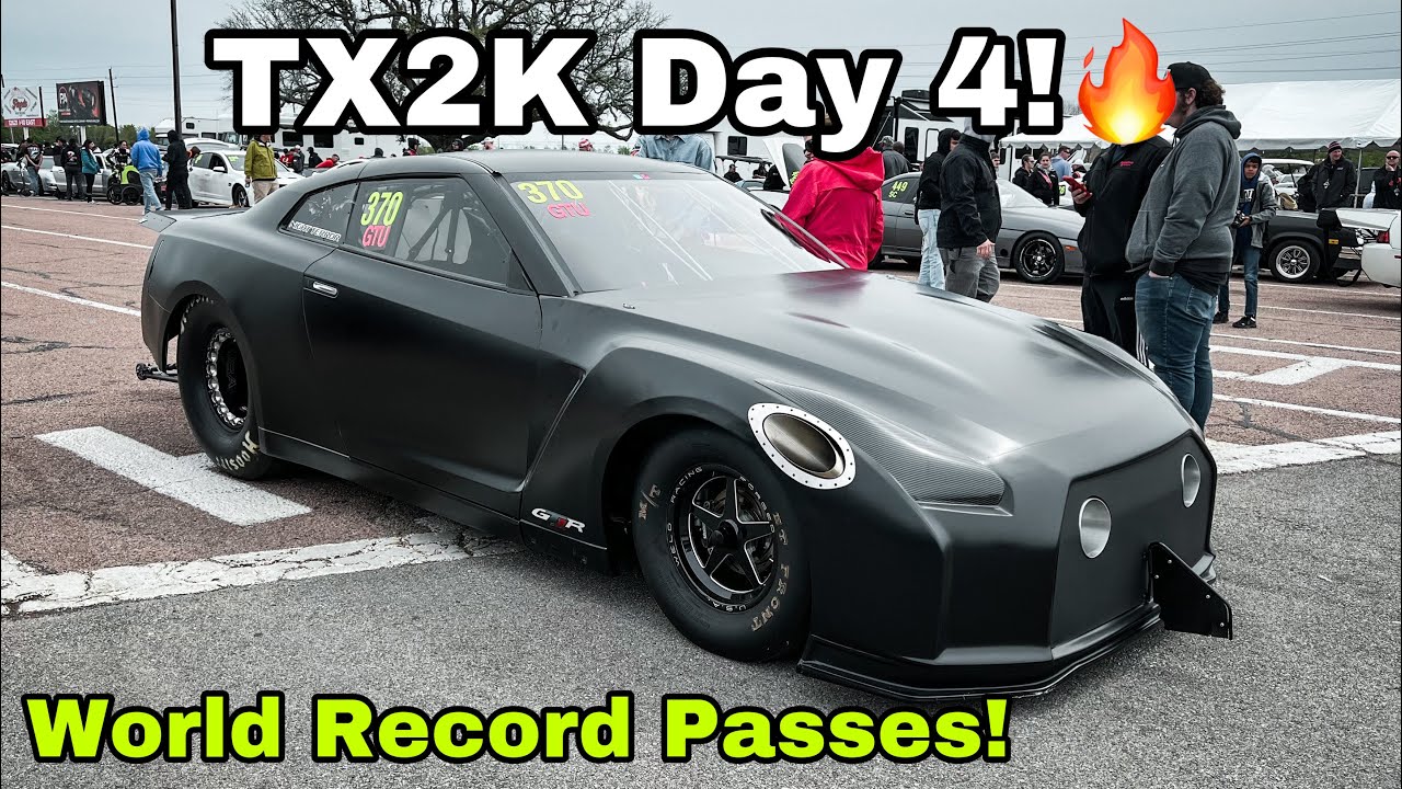 TX2K Day 4! Dig Race Qualifying TX2K GTR Supra YouTube