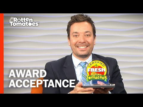 Jimmy Fallon Gets His Certified Fresh Award | Rotten Tomatoes