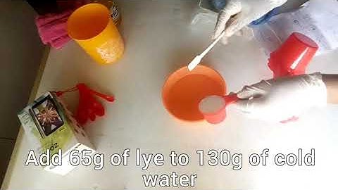 DIY bar soap making with no blender/mixer and with thick paper box