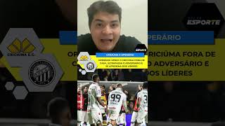 OPERÁRIO VENCE O CRICIÚMA FORA DE CASA!