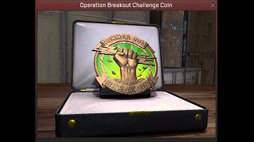 Operation Breakout Bronze Coin CSGO