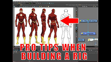 Pro tips when building a rig in Toon Boom Harmony Part 1 (The Flash)